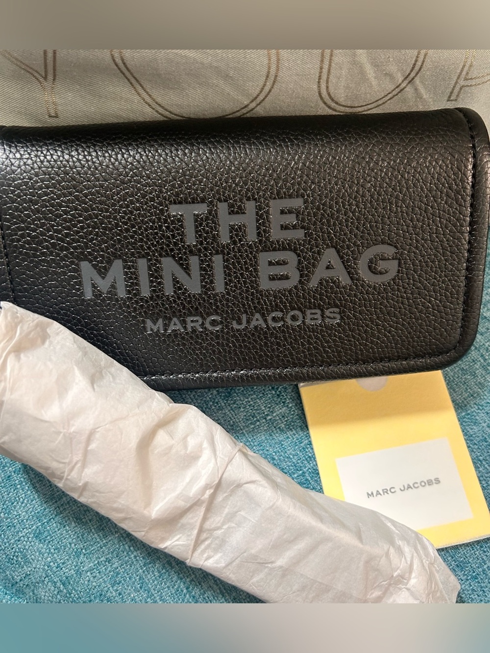 Marc Jacobs Black  Leather Mini Bag